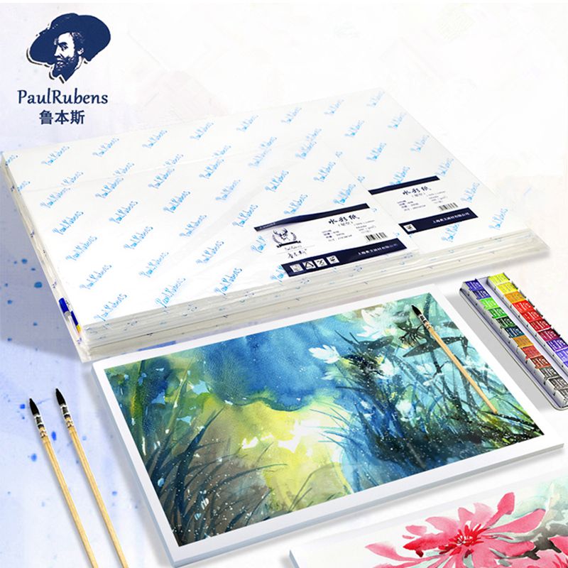 Ink Blotter Paper - Paul rubens papel aquarela profissional 50%