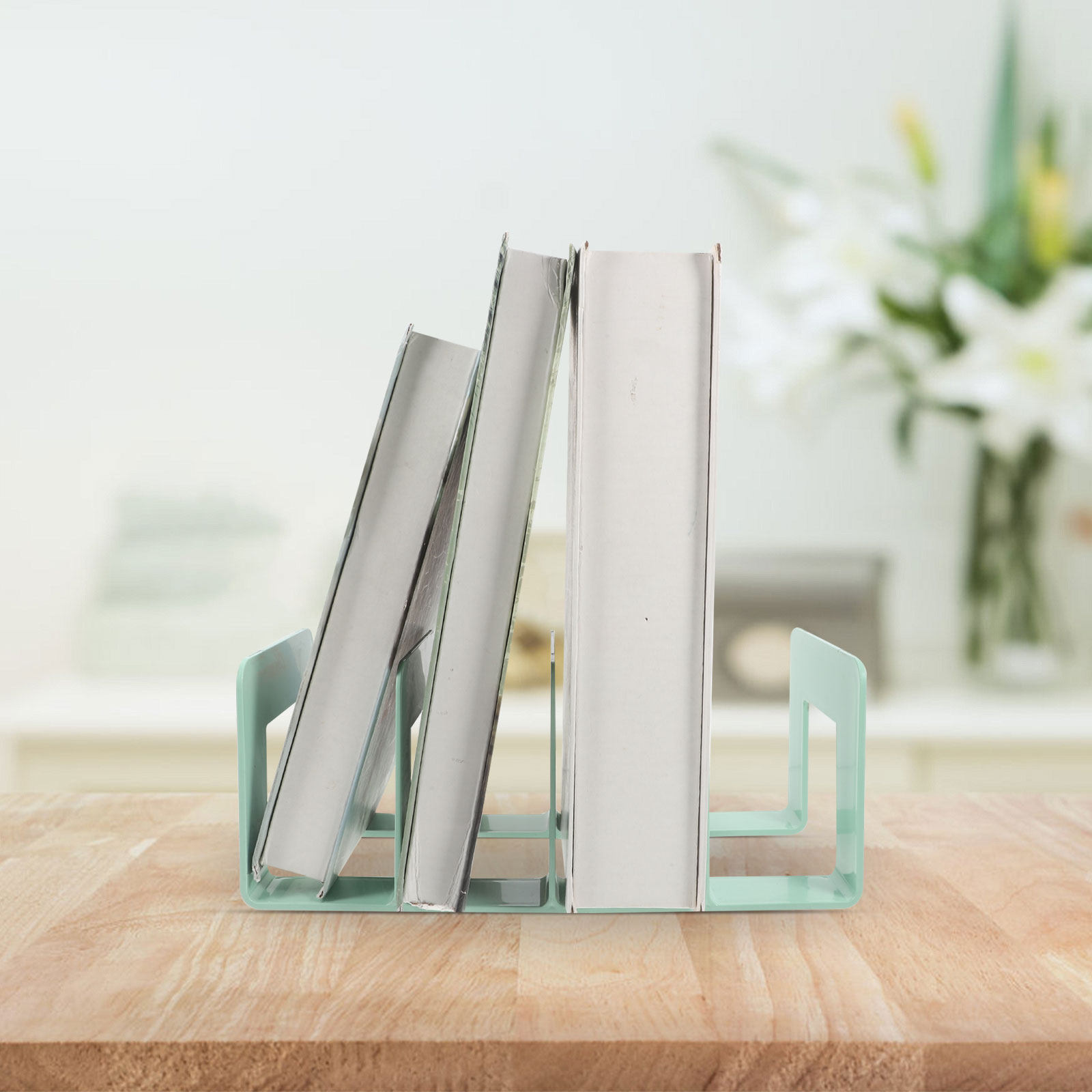 Organizador de livros para mes - Magazine Holder Rack avaliação e preço