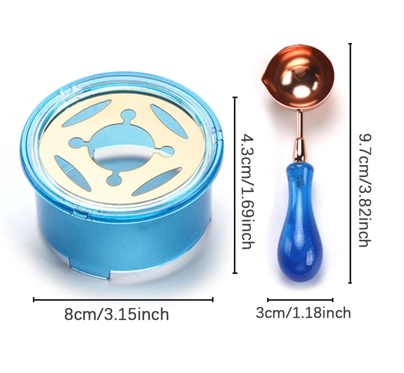 Conjunto de 2 Peças: Carimbos  - Wax Seal Stamp Set avaliação e preço