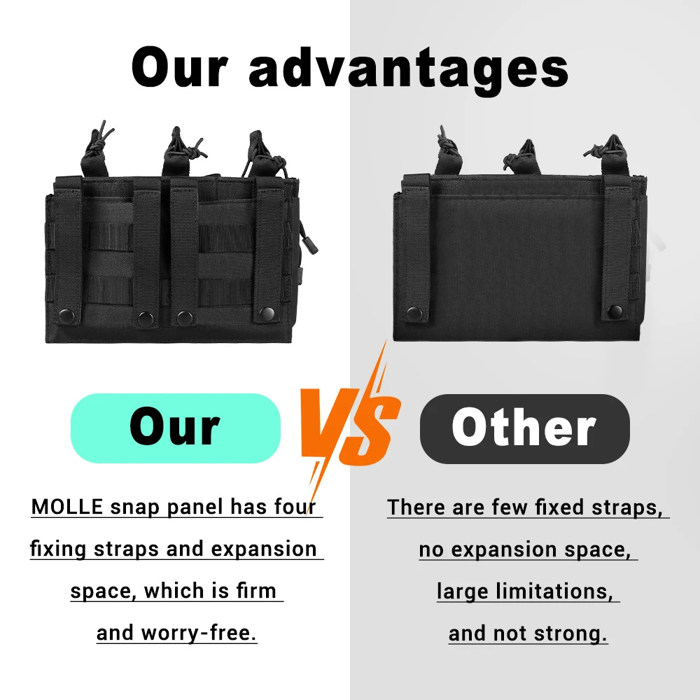 Bolsa de Magazine Molle Tripla - Magazine Holder Rack avaliação e preço