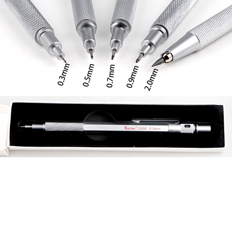 Lápis mecânico de metal comple - Mechanical Pencil 0.3 avaliação e preço