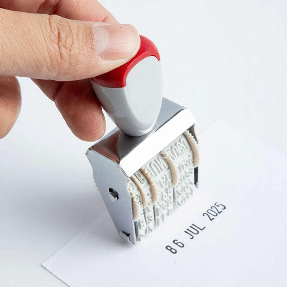Carimbo de Data Digital Prátic - Rubber Date Stamp avaliação e preço