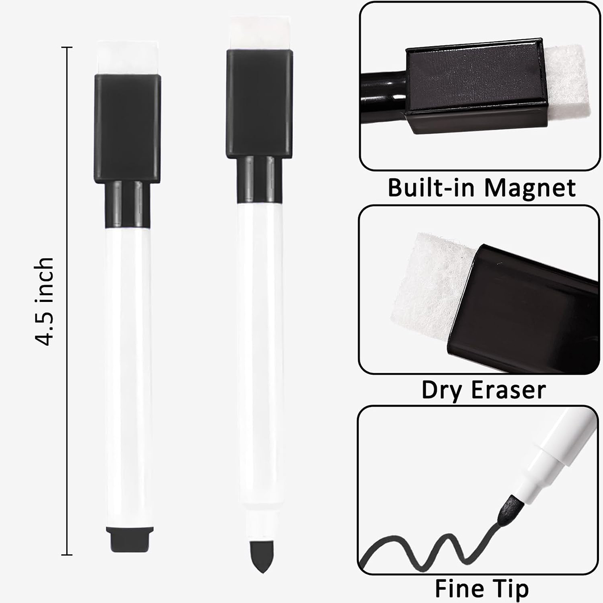 Marcadores Pretos para Quadro  - Correction Pen Fine avaliação e preço