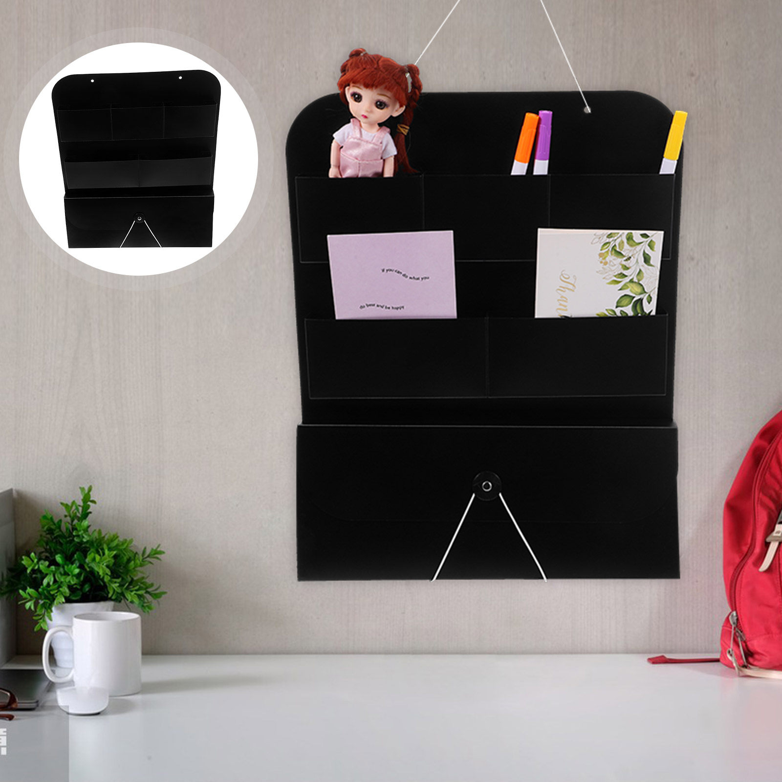Organizador de Arquivos de PP  - Magazine Holder Rack avaliação e preço