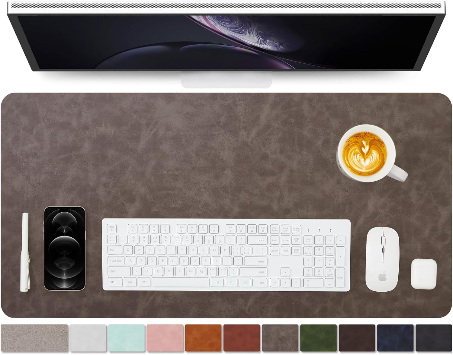 Tapete de Mesa de Couro YSAGI  - Leather Desk Pad avaliação e preço