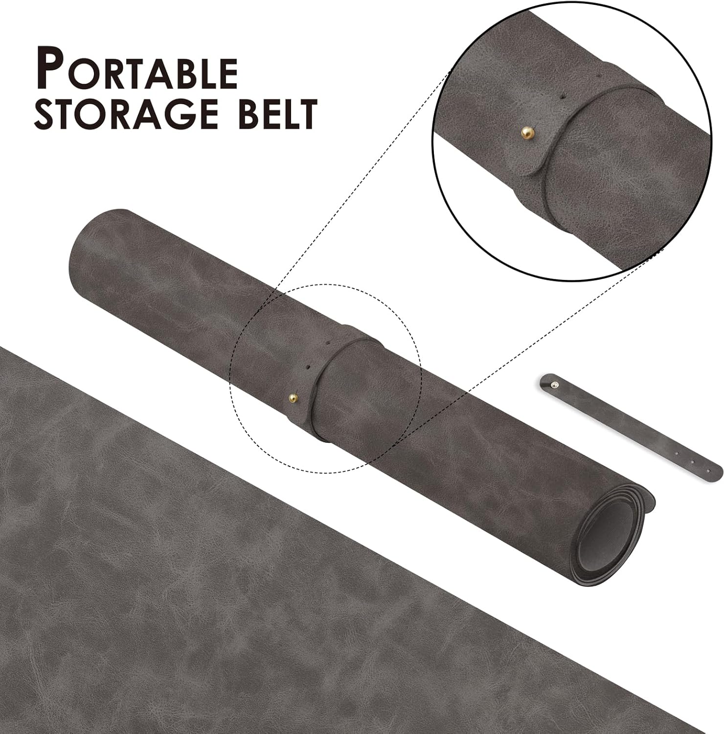 Tapete de Mesa de Couro YSAGI  - Leather Desk Pad avaliação e preço