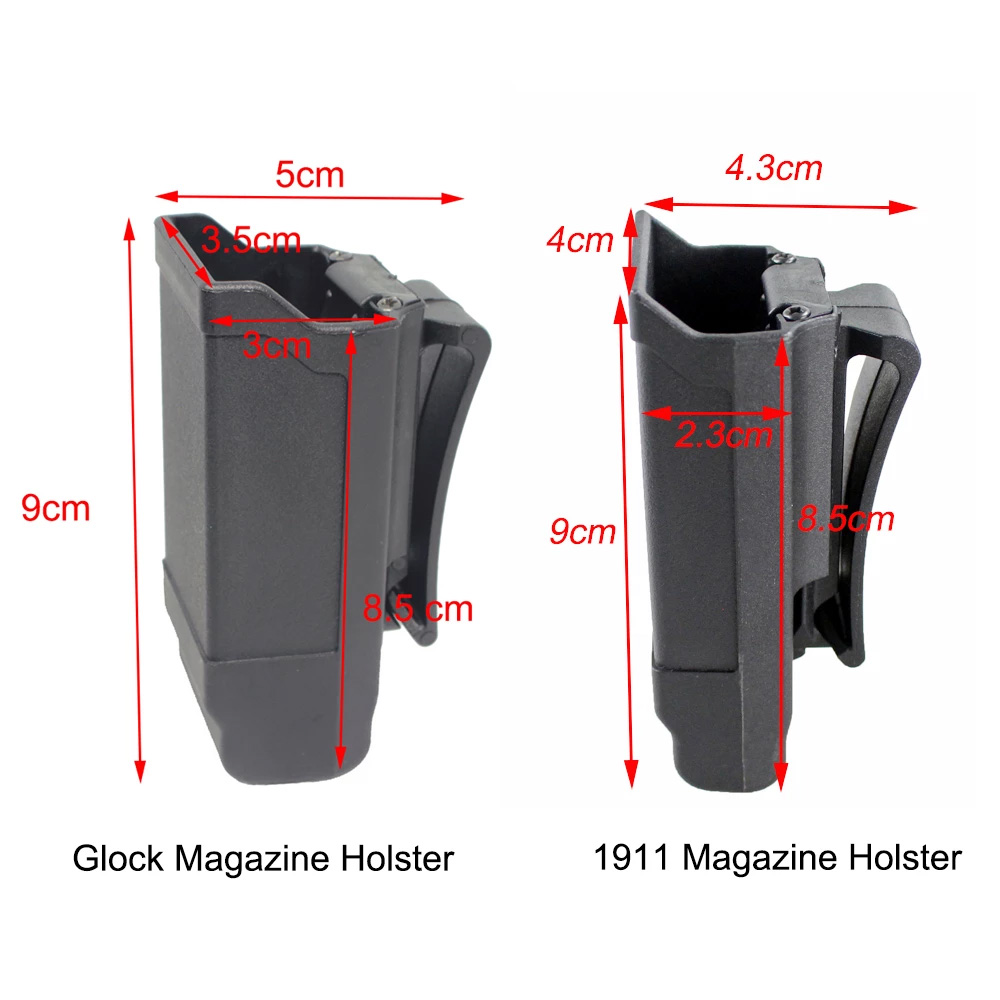 Coldre de pistola mag único pa - Magazine Holder Rack avaliação e preço