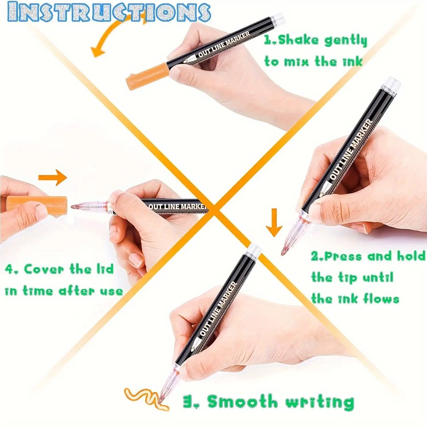 Canetas Artísticas Metálicas d - Correction Pen Fine avaliação e preço