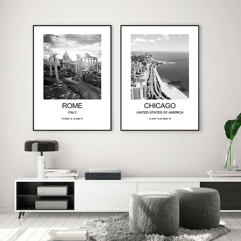 Cidade cartaz nova york londre - Ink Blotter Paper avaliação e preço