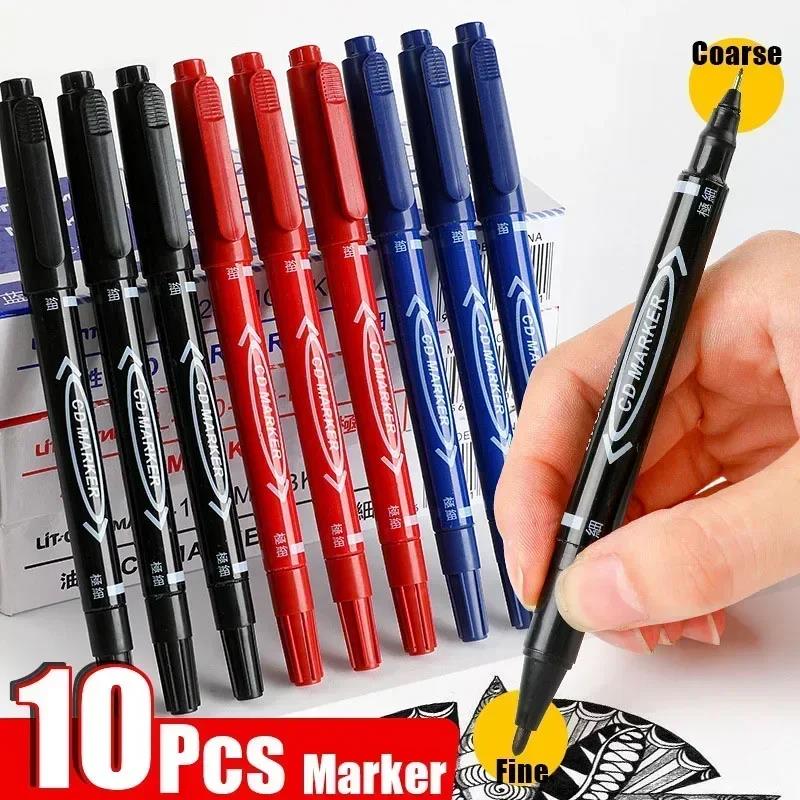 5/10 pçs ponta dupla marcador  - Correction Pen Fine avaliação e preço